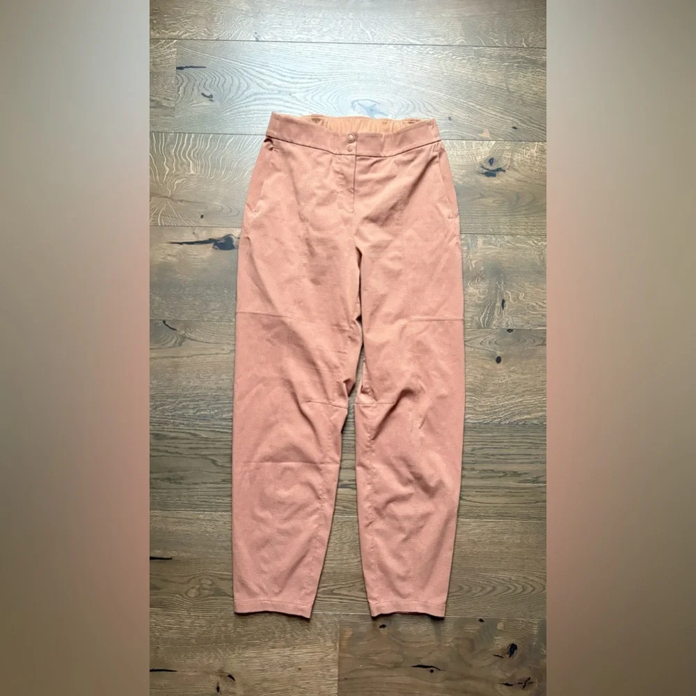 Lululemon Dynamic Days High Rise 7/8 Trouser Pants In Saddle Brown Size 4